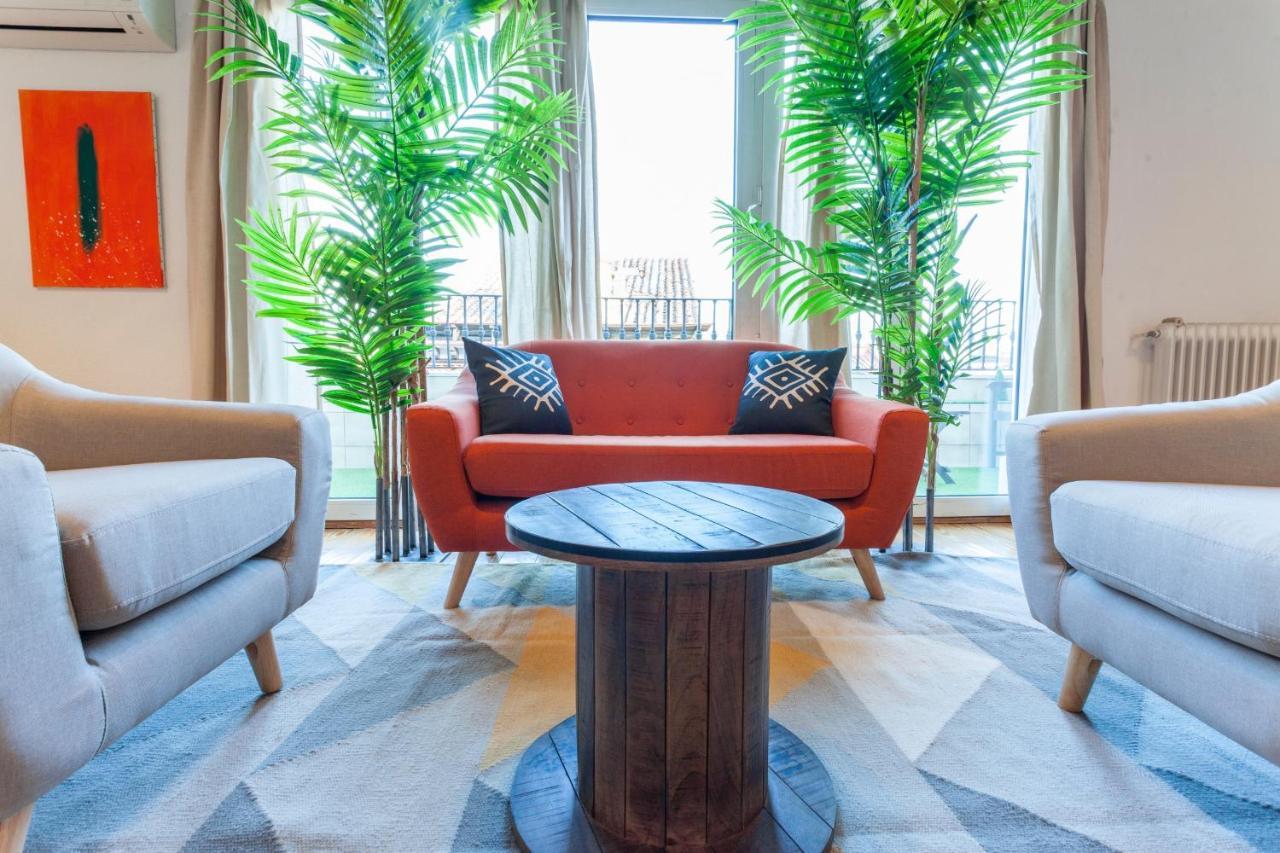 Apartamento Gran Via Terrace En Madrid Kültér fotó